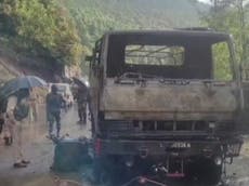 Five Indian soldiers killed in grenade ambush by ‘unidentified terrorists’ in Kashmir