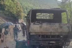Five Indian soldiers killed in grenade ambush by ‘unidentified terrorists’ in Kashmir