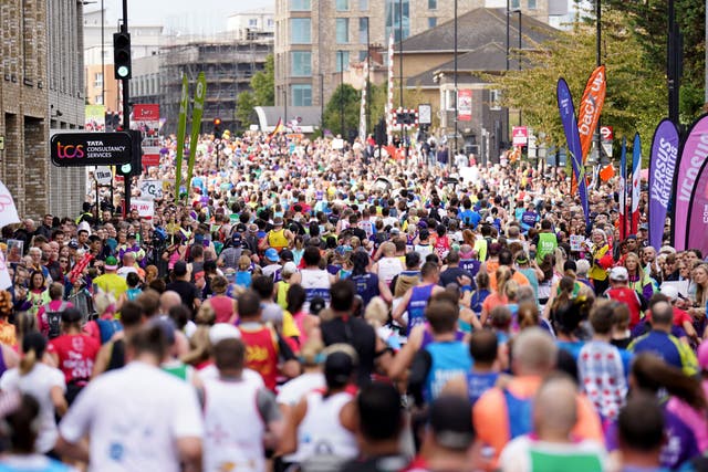 The TCS London Marathon is taking place on April 23 (James Manning/PA)