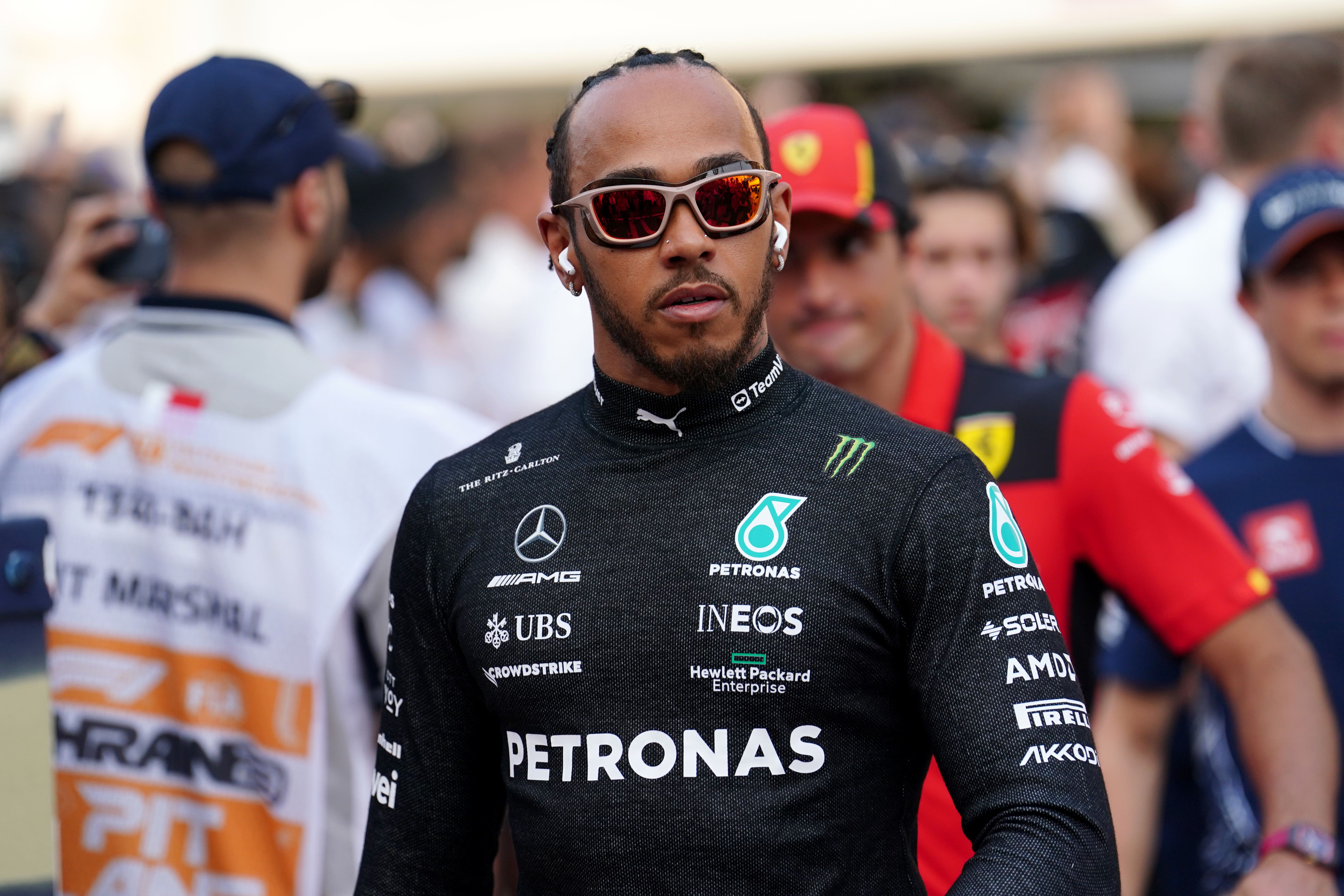 Lewis Hamilton is out of contract at the end of the season (David Davies/PA)