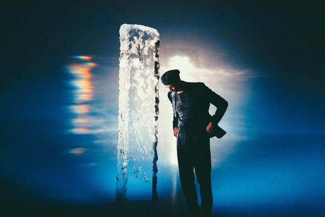 Scottish composer Erland Cooper will stand next to an ice sculpture and watch it melt (Erland Cooper/PA)
