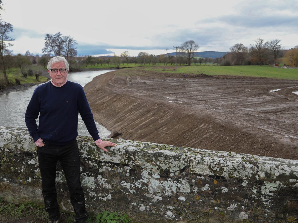 Millionaire farmer jailed for ‘ecological vandalism’ in attempt to stop home flooding