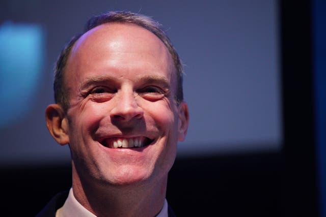 <p>Dominic Raab criticised a ‘number of improprieties’ during the inquiry </p>