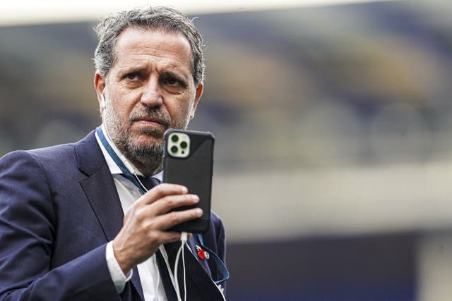 Fabio Paratici resigned from his role as managing director of football at Tottenham on Friday morning (Martin Rickett/PA)