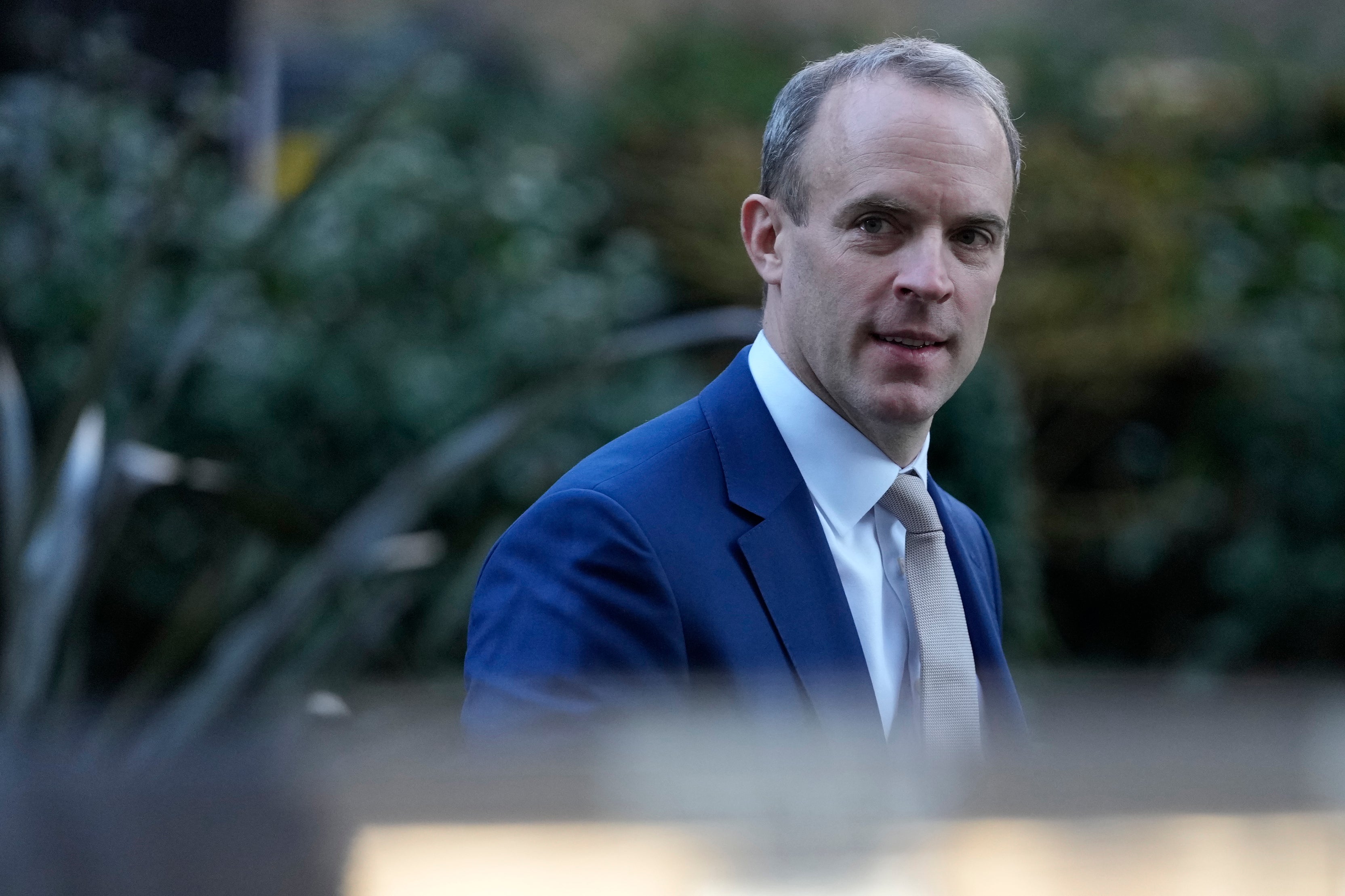 Raab did not return from his holiday in Crete, instead delegating tasks to junior ministers