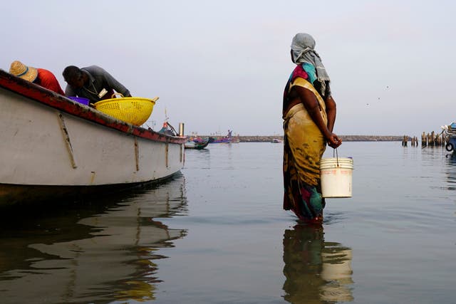 <p>Many in the fishing hamlet of Kochi, Kerala state, India, are living with fears of weather events exacerbated by climate change</p>