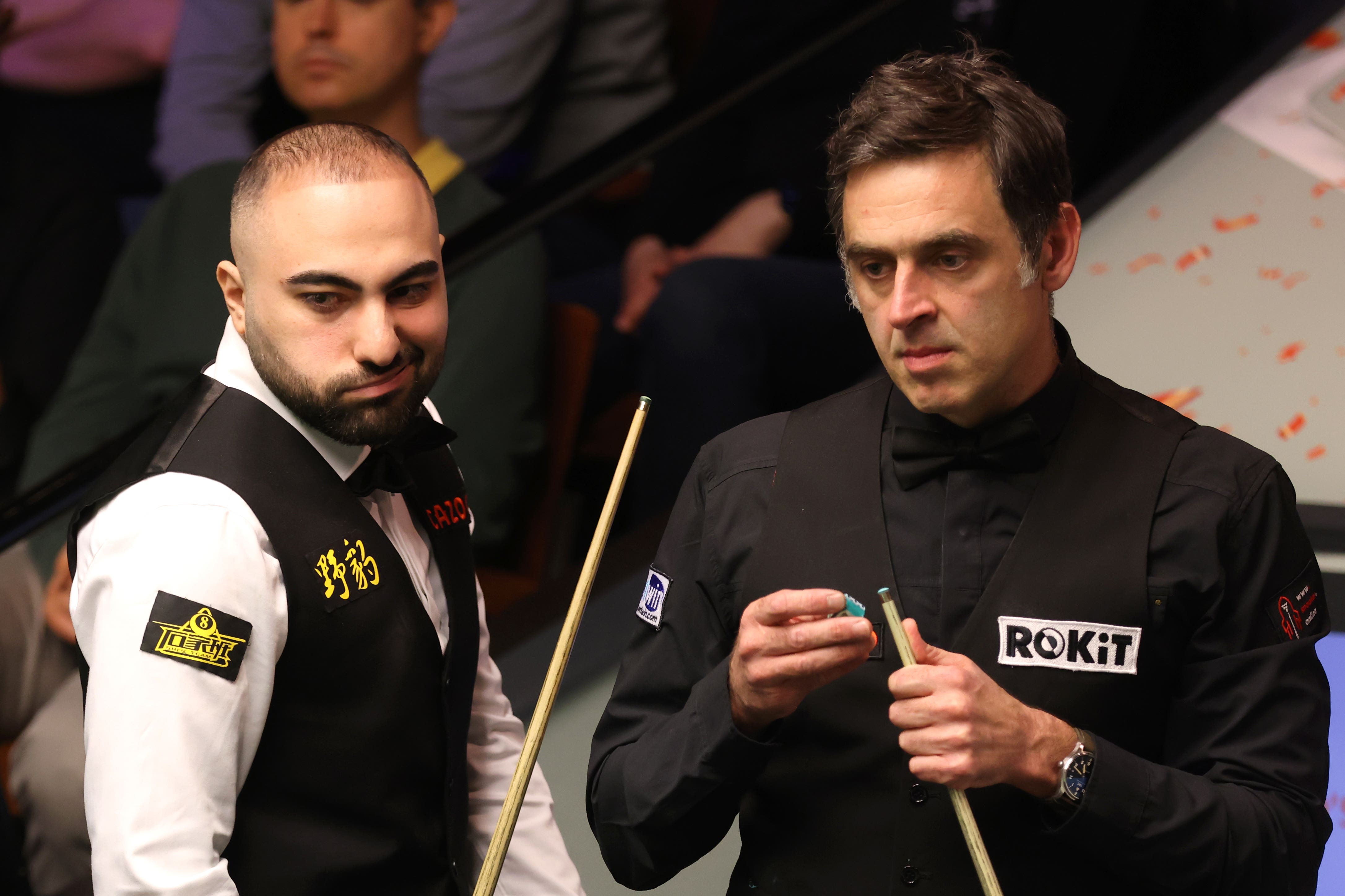 todays snooker results ronnie o sullivan