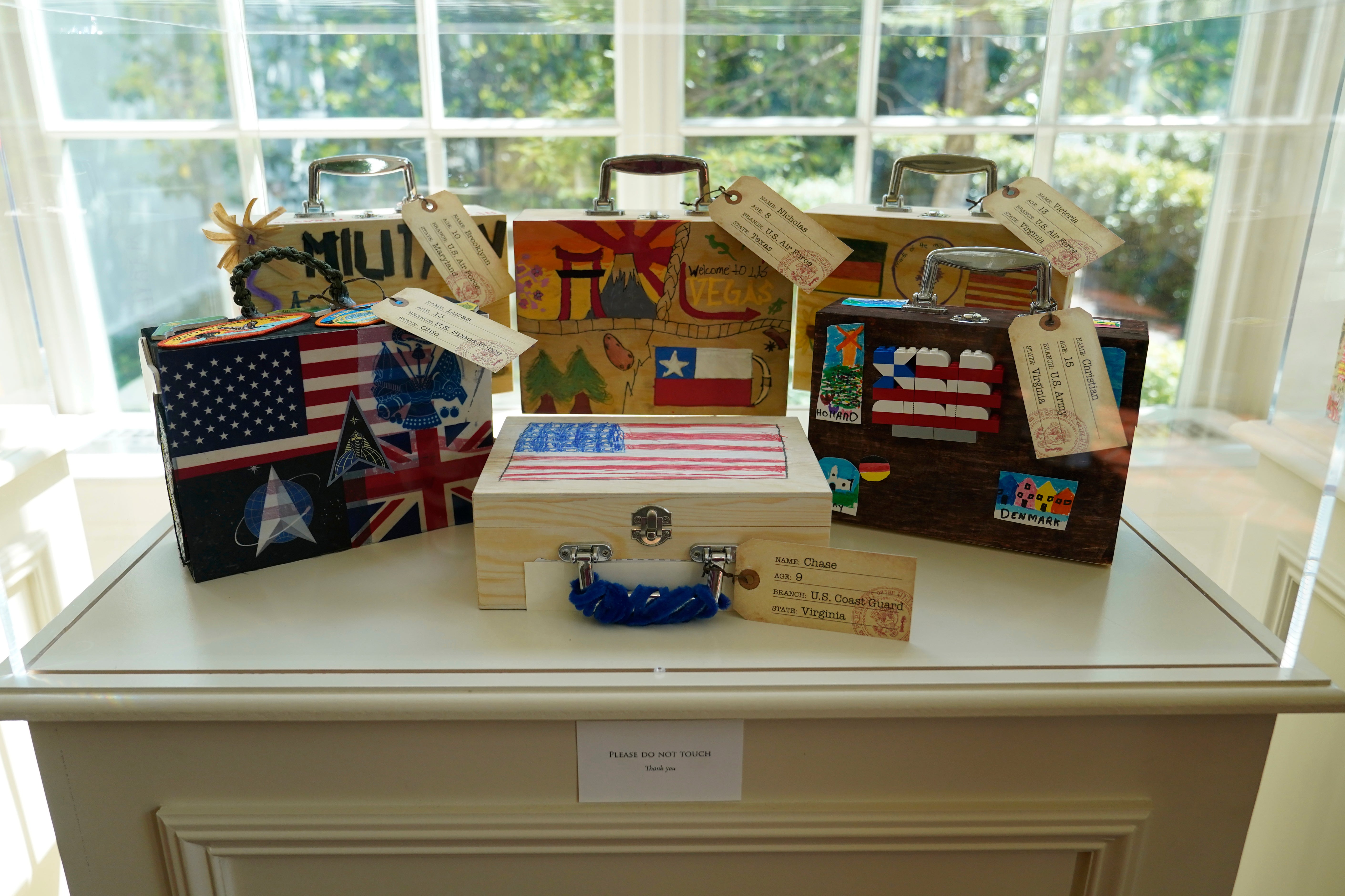 Jill Biden Military Kids Art