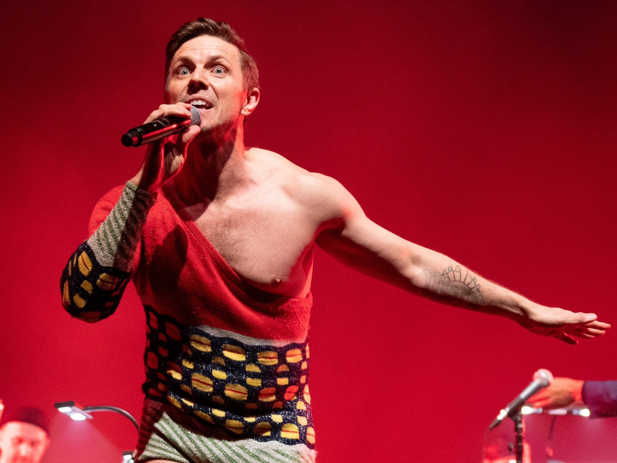 Jake Shears is every inch the glam-pop starman