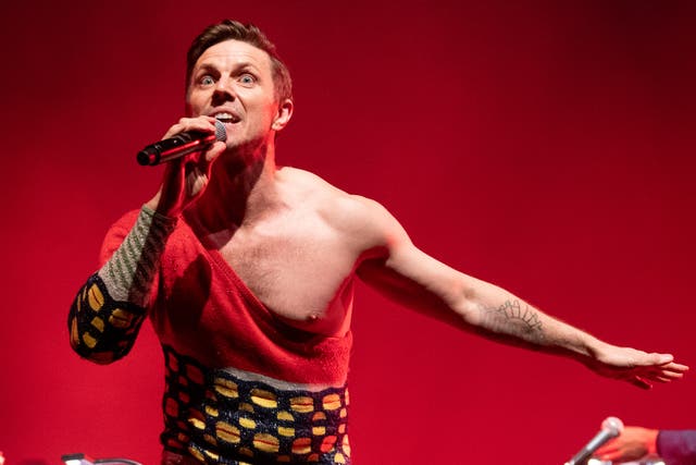 <p>Jake Shears is every inch the glam-pop starman </p>