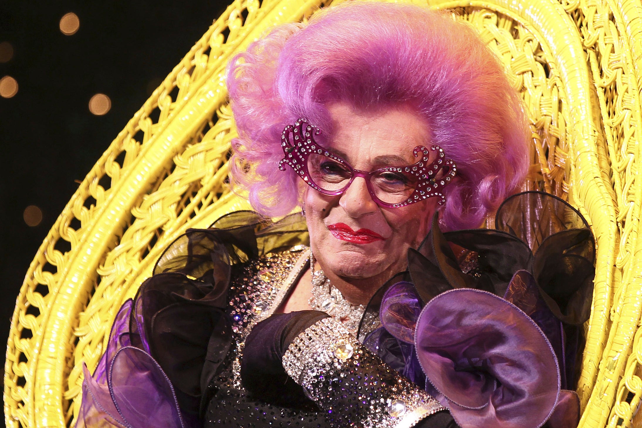 Dame Edna Everage was to become an institution in Humphries’ adopted country