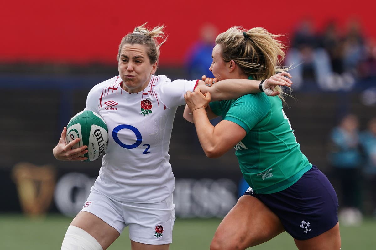 England stay on course for Grand Slam with eight-try victory against Ireland