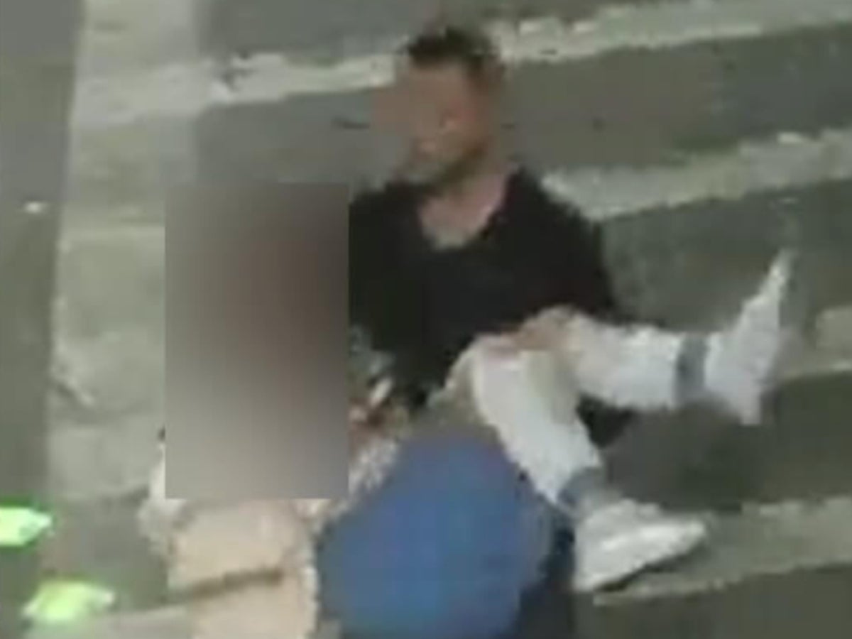 Terrifying moment woman is snatched by kidnapper on Brooklyn street as desperate search launched