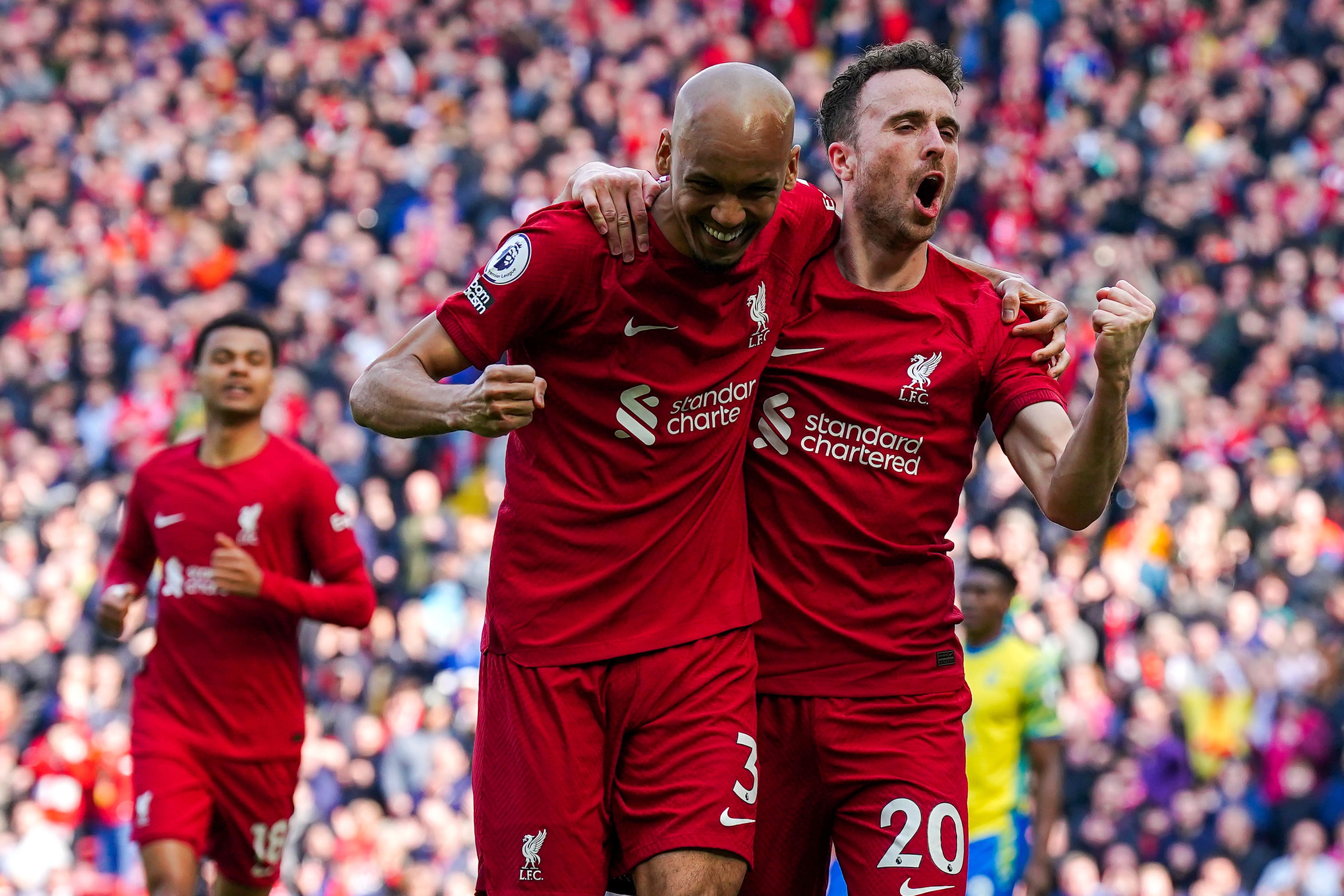 Diogo Jota makes up for lost time with brace as Liverpool win Forest  thriller | The Independent