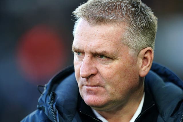 Dean Smith wants Leicester to push on (David Davies/PA)