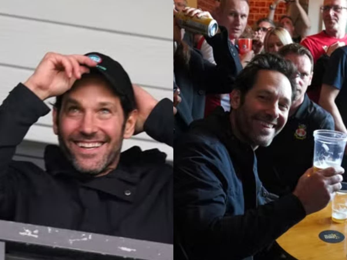 ‘Many could learn from this’: Fans delighted after Paul Rudd turns up to Wrexham pub