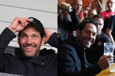 ‘Many could learn from this’: Paul Rudd fans delighted after Hollywood star turns up to Wrexham pub for historic match