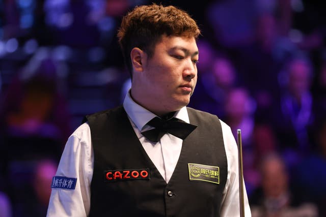 Yan Bingtao is among 10 Chinese players charged (Isaac Parkin/PA)