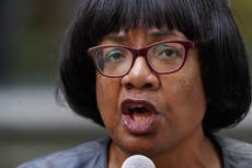 Diane Abbott has Labour whip removed after suggesting Jewish people do not suffer racism