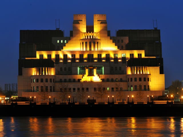 <p>Secret Intelligence Service (MI6) building</p>