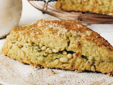 Perfect picnic fare: Parmesan and pine nut scones