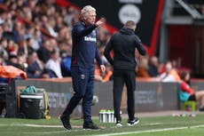 David Moyes feels West Ham are hitting their stride after ‘excellent week’