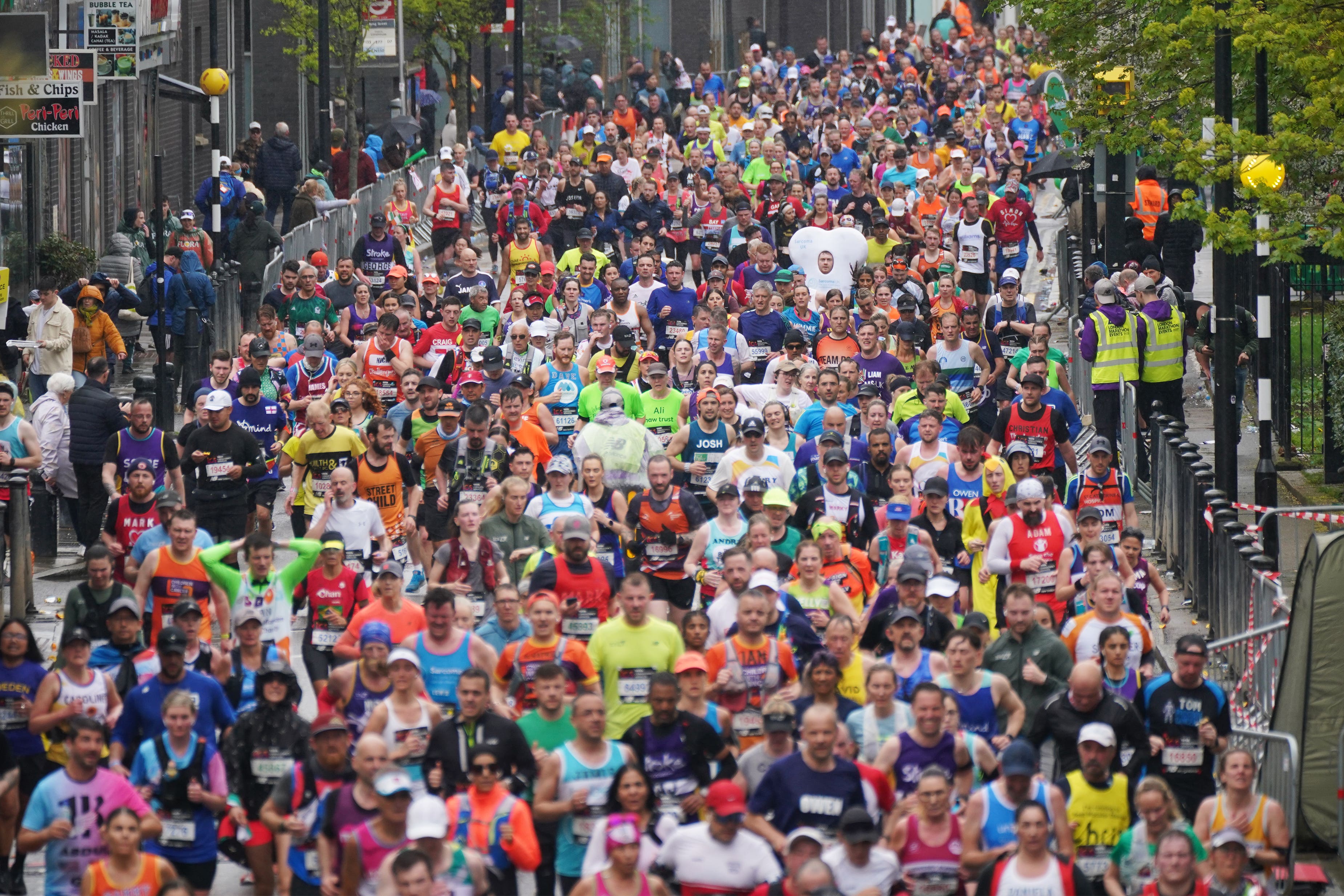 London Marathon fastest time smashed along with 45 Guinness World ...