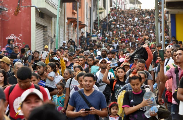 MÉXICO-MIGRANTES