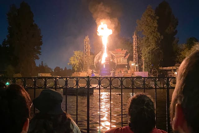 Disneyland Fire