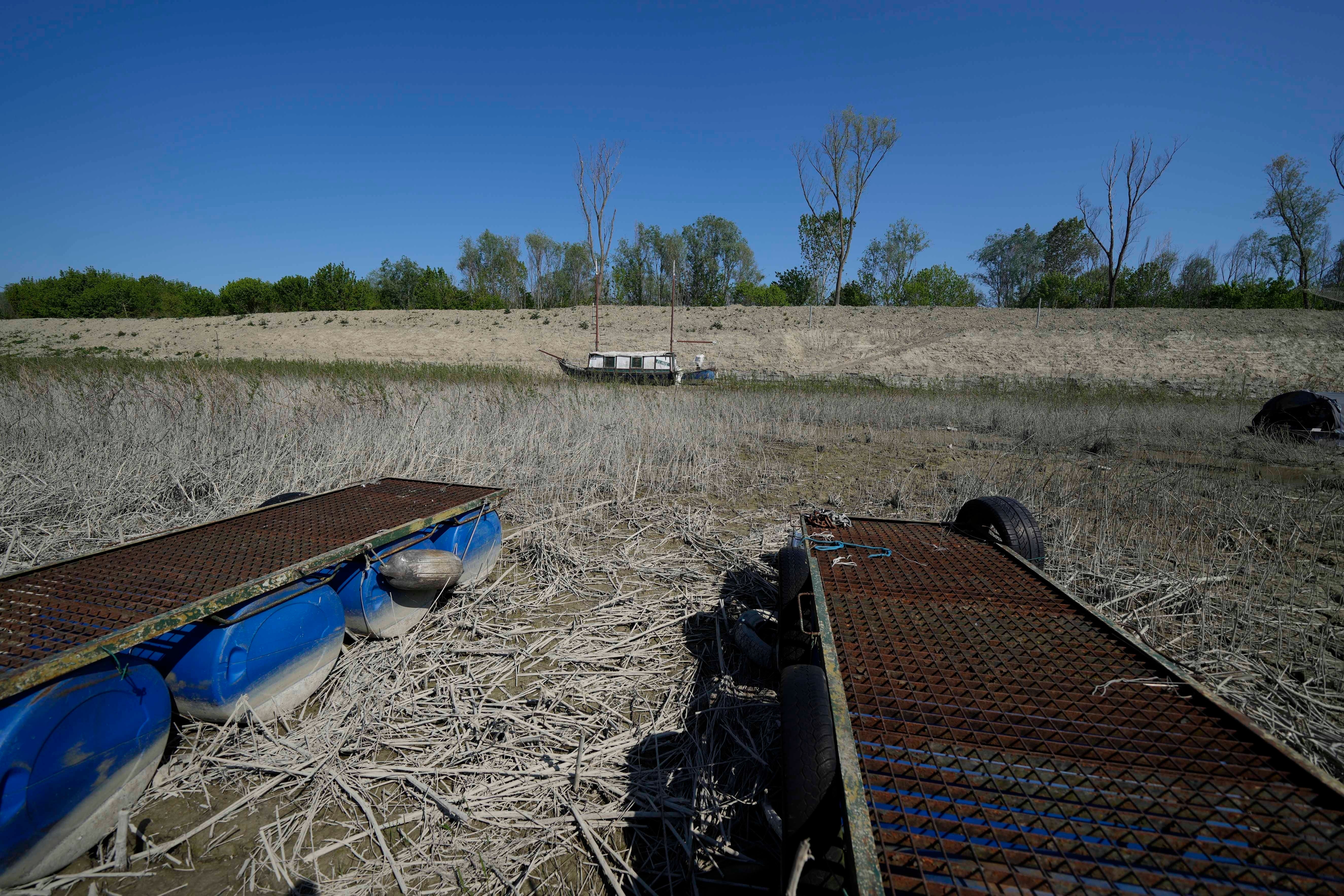 Climate Italy Drought