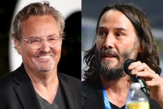 Matthew Perry says ‘mean’ Keanu Reeves references will be removed from his memoir