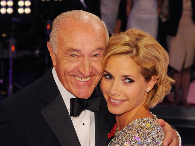 <p>Len Goodman Darcey Bussell</p>