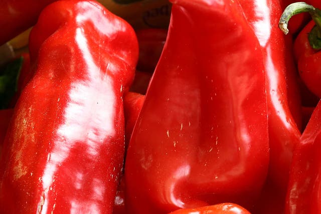 Some supermarkets have run out of fresh peppers (Gareth Fuller/PA)