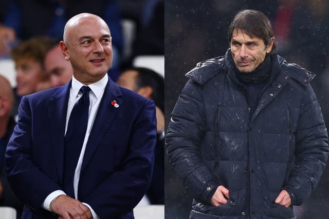 <p>Daniel Levy and Antonio Conte have helped steer the Tottenham ship into an iceberg </p>