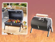 Aldi’s portable smoker grill BBQ is here in time for spring cookouts – and it costs just £24.99