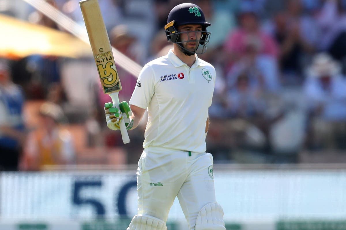 Ireland enjoy strong start to second Sri Lanka Test as Andy Balbirnie hits 95