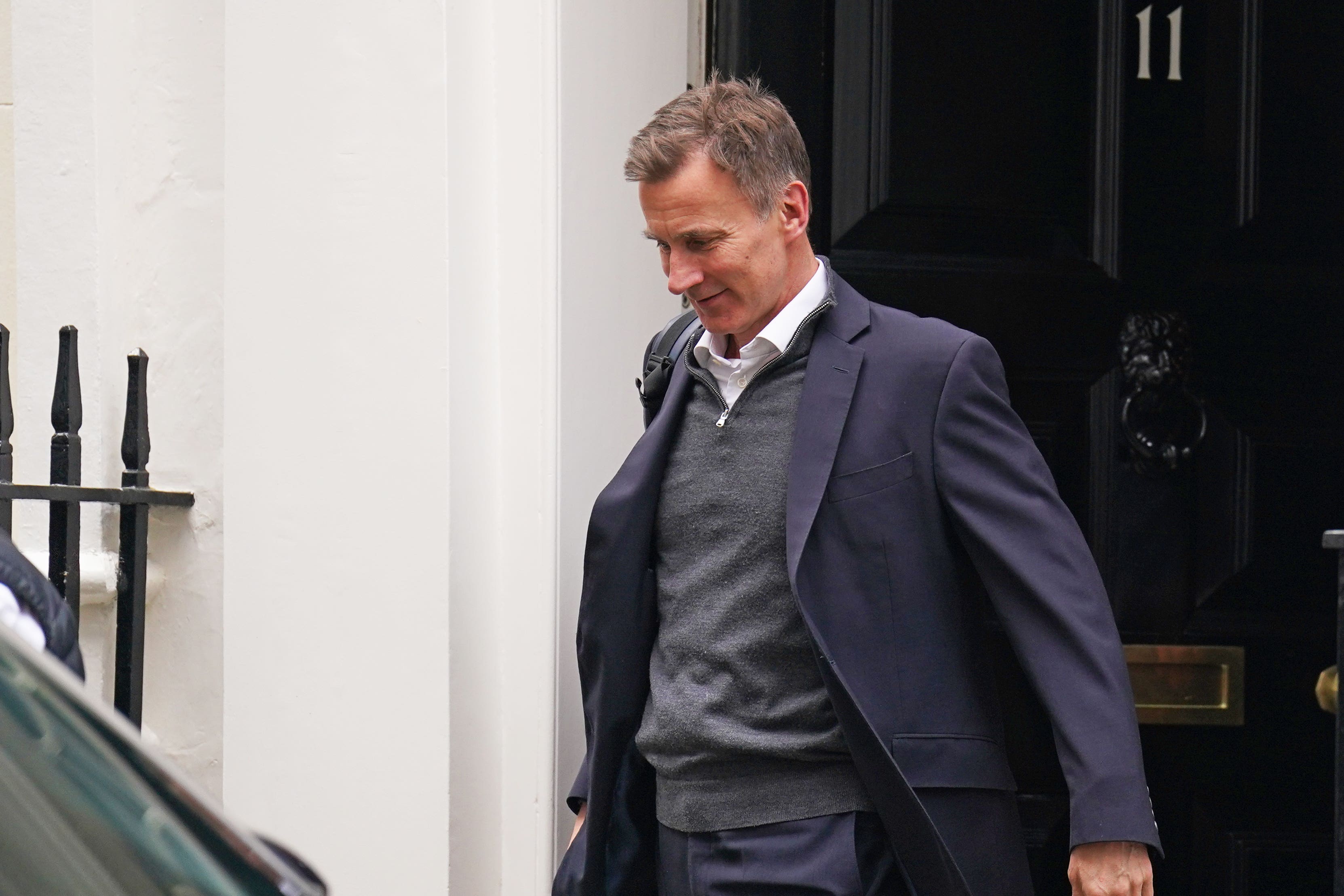 Jeremy Hunt said that the Government wanted to engage with businesses (James Manning/PA)