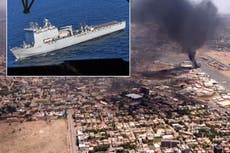 UK troops fly to Sudan as officials work on evacuation plan for Britons