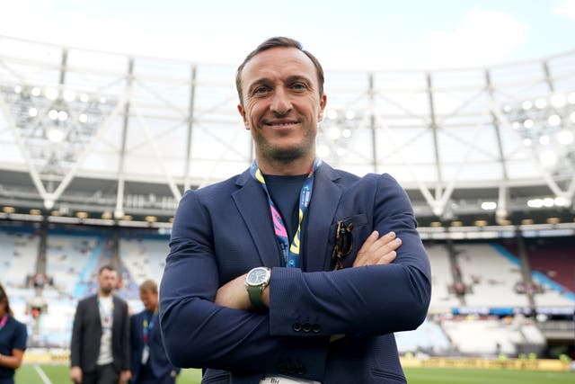 Mark Noble is now West Ham’s sporting director (Zac Goodwin/PA)