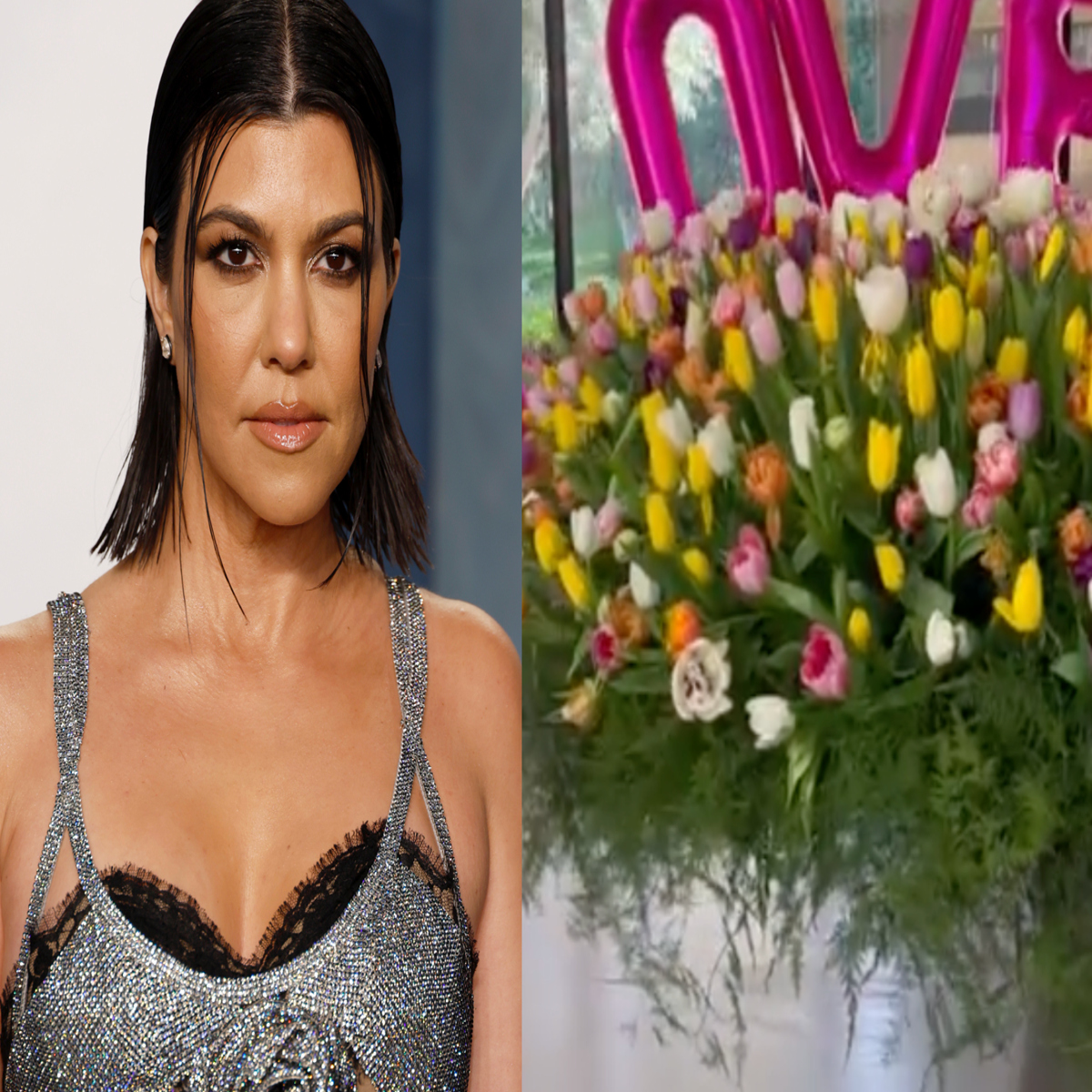 Kourtney Kardashian Responds to Criticism Over Her Birthday Flowers