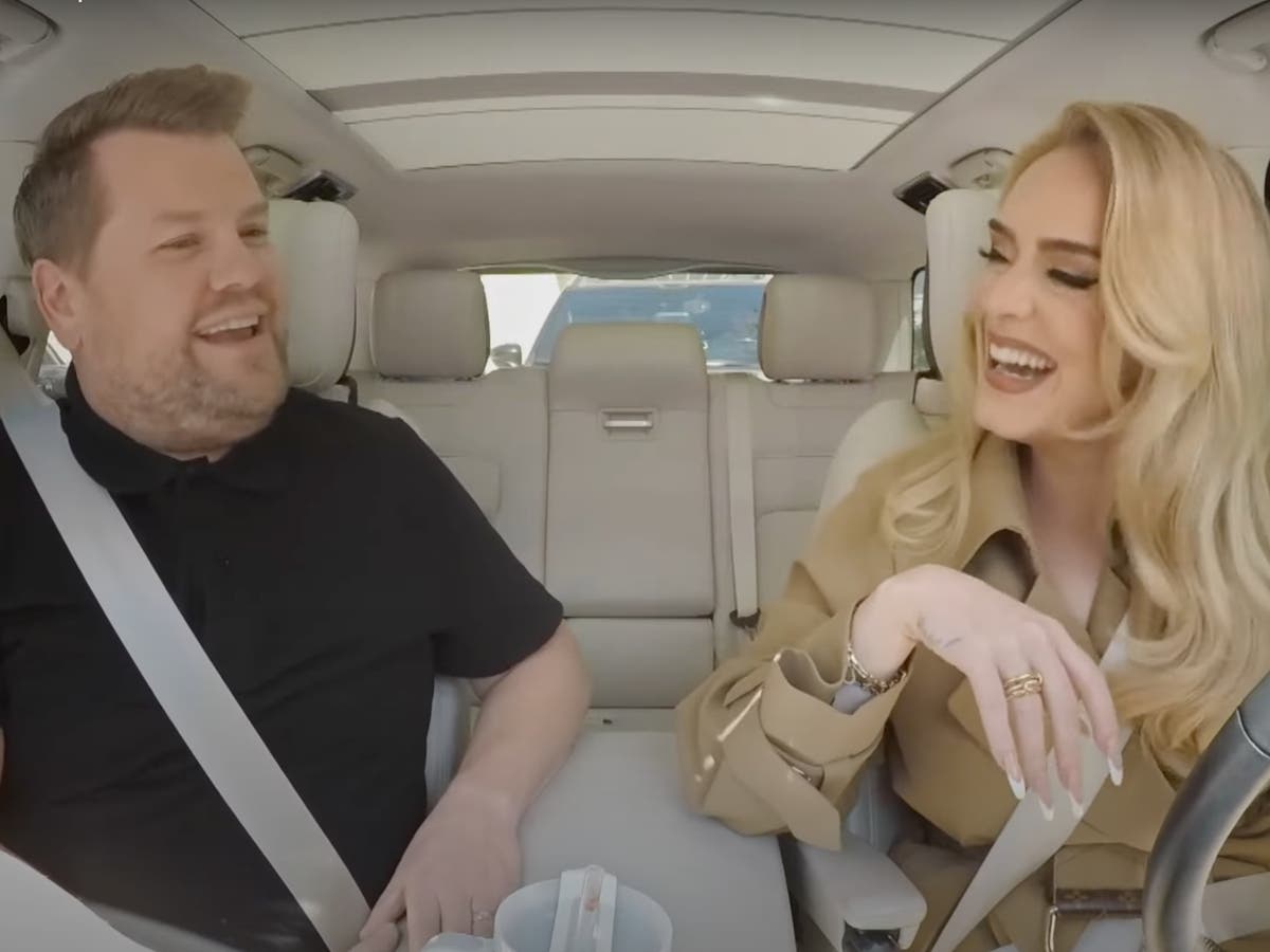 Adele drives James Corden to work for emotional final Carpool Karaoke episode