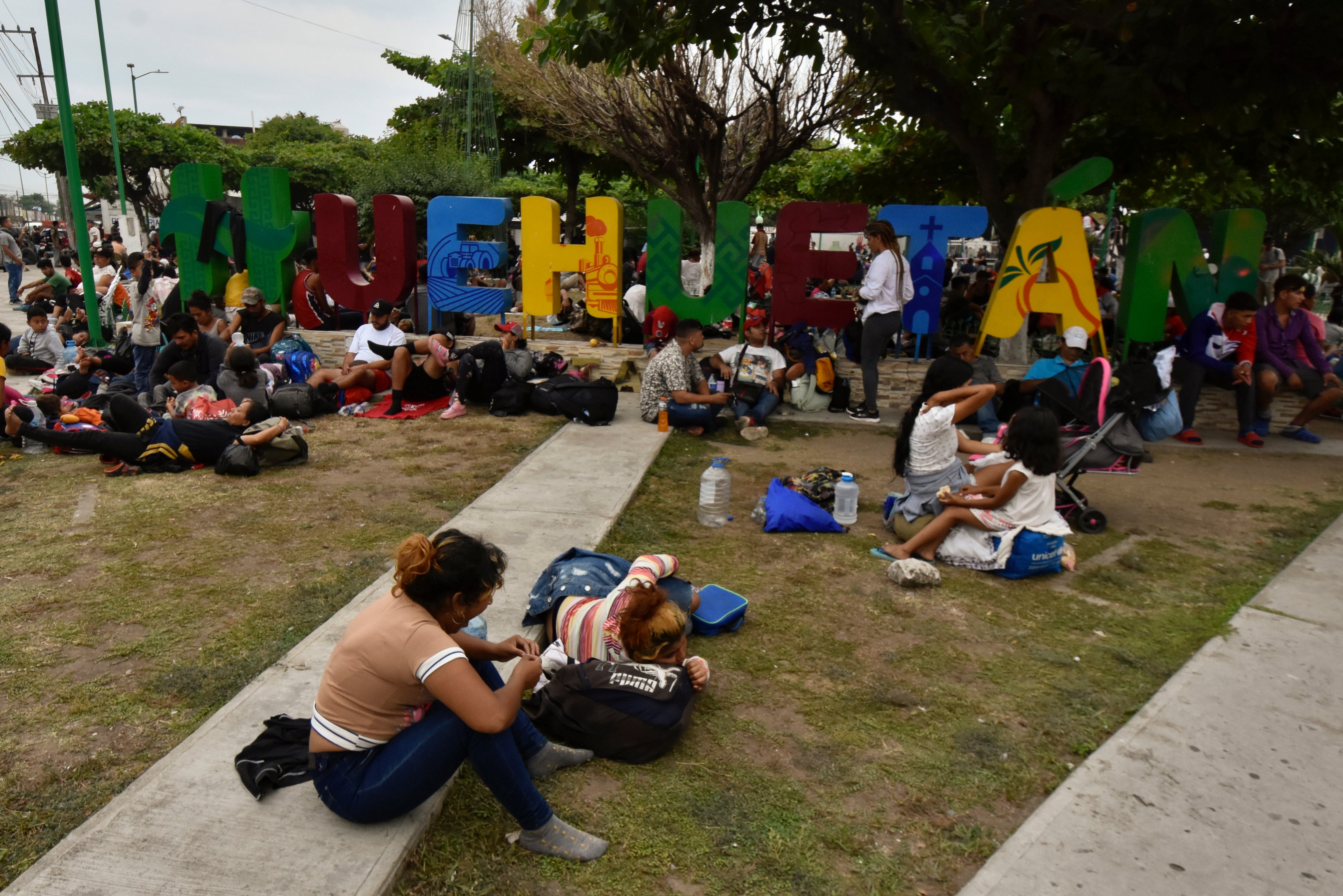 Mexico Migrant Protest