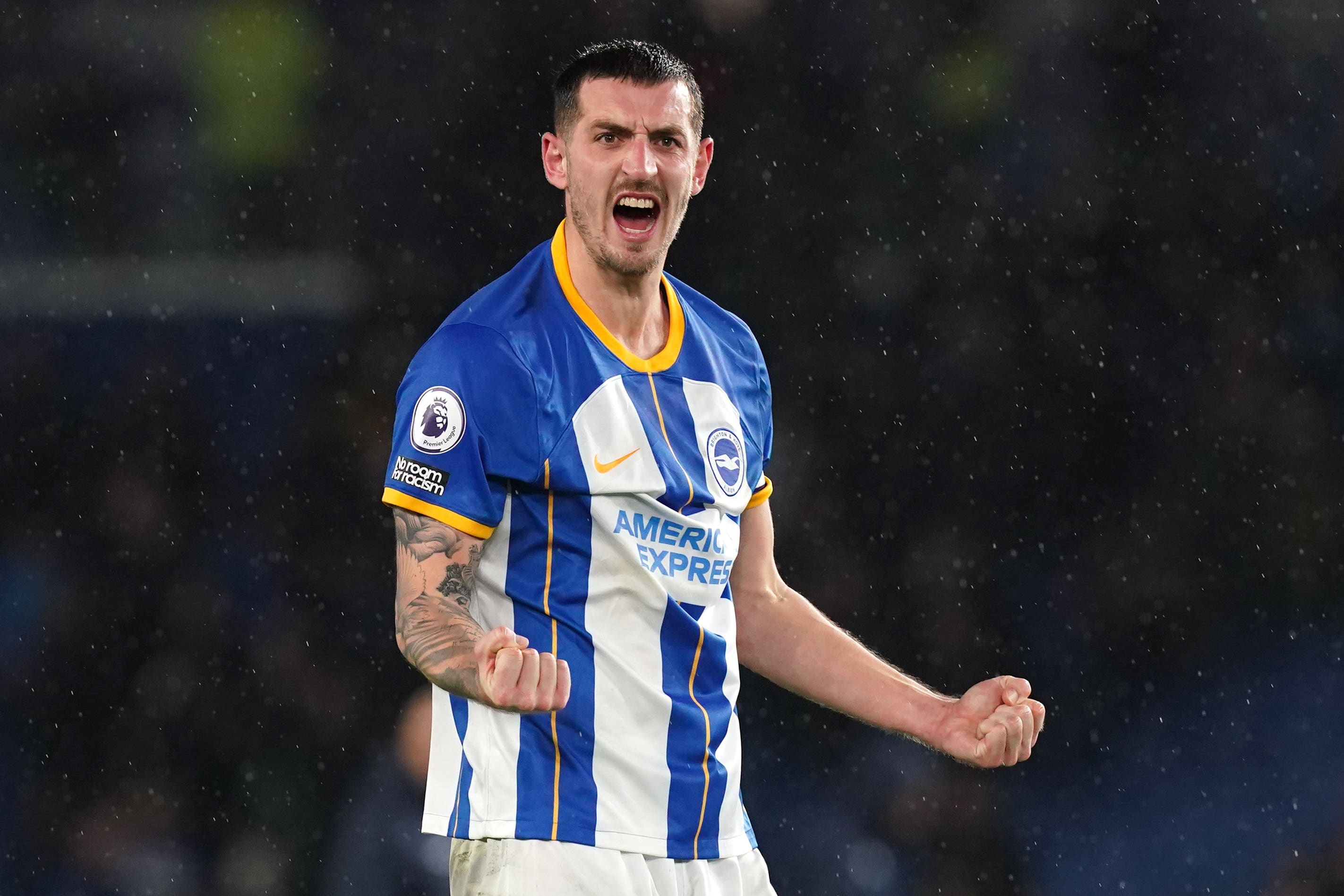 Lewis Dunk ready for nine 'humongous' games in Brighton's bid for Europe |  The Independent