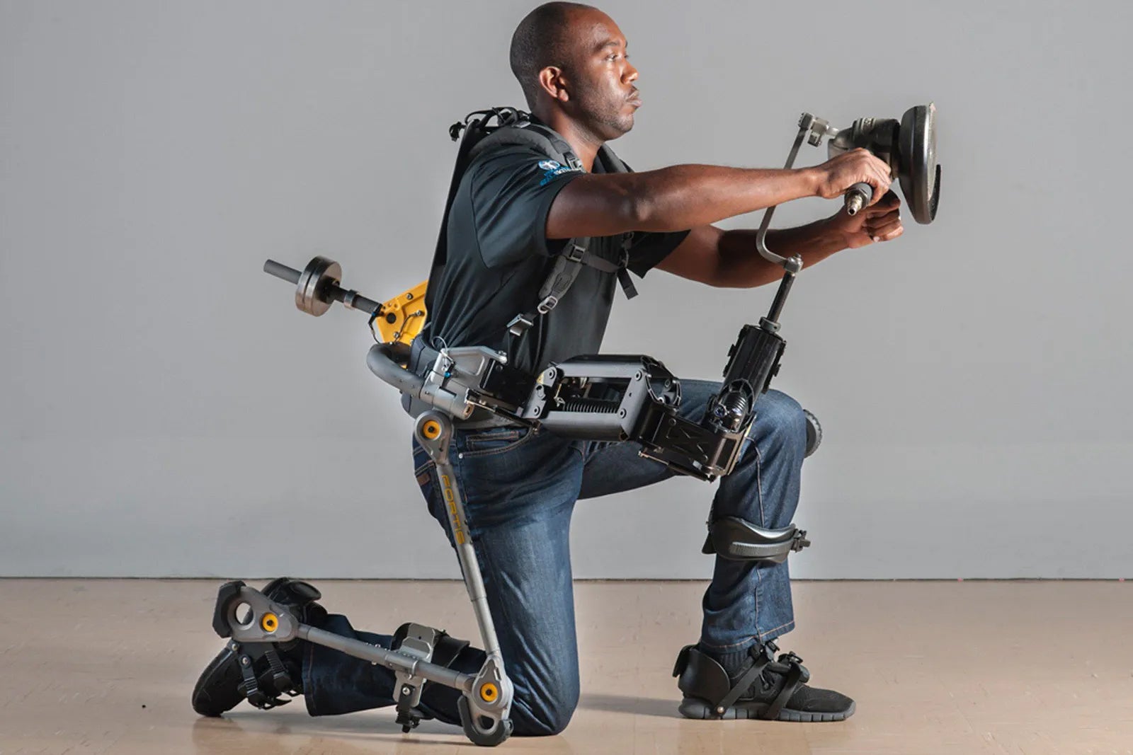 Lockheed Martin’s FORTIS exoskeleton could help mitigate many industrial injuries by making heavy power tools seem weightless