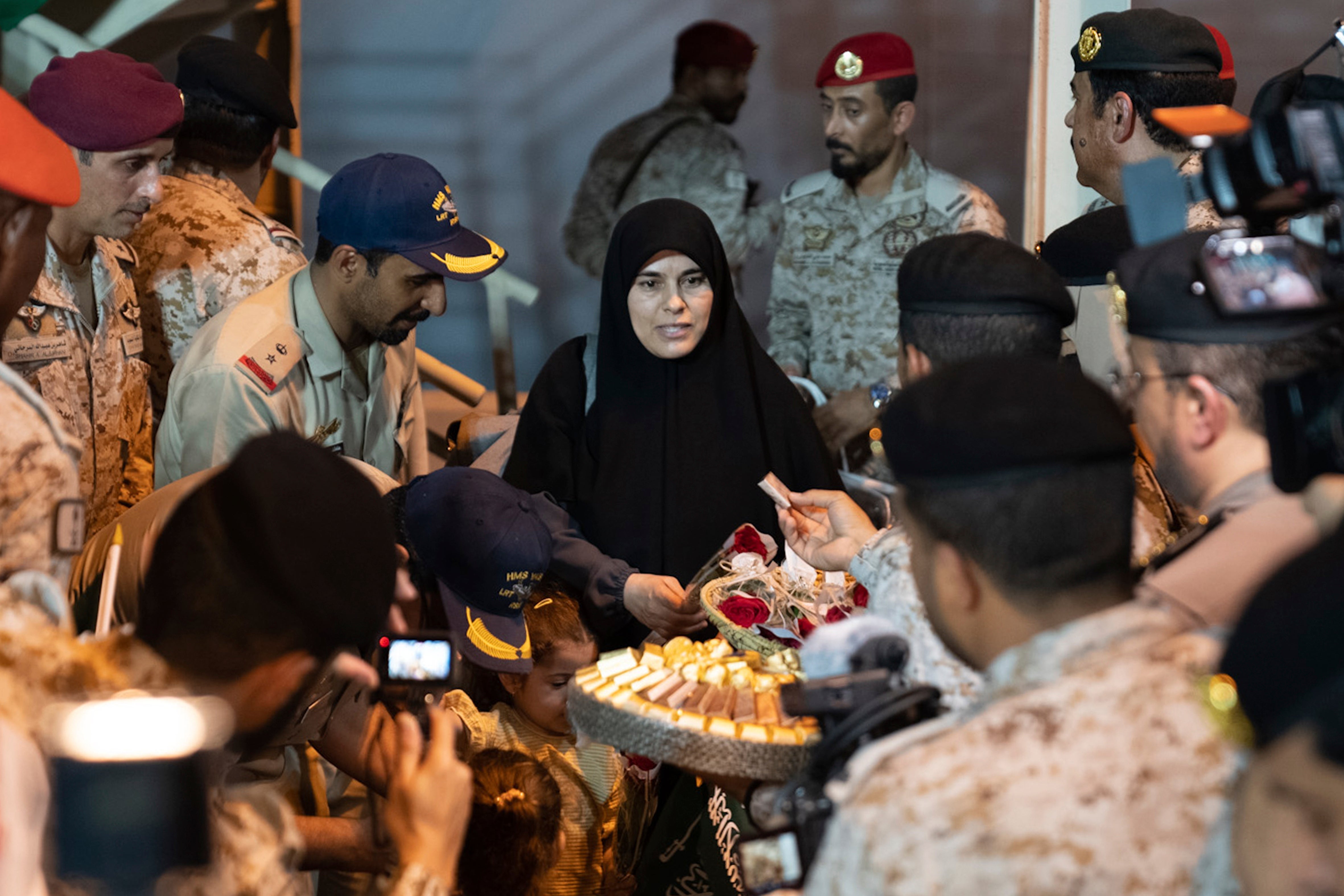 Saudi Sudan Evacuees