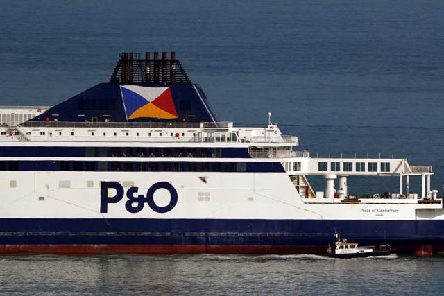P&O Ferries is confident of avoiding a fine for sacking nearly 800 seafarers without notice (Gareth Fuller/PA)