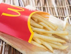 McDonald’s UK customers share relief after Peta claims chain’s French fries aren’t vegetarian