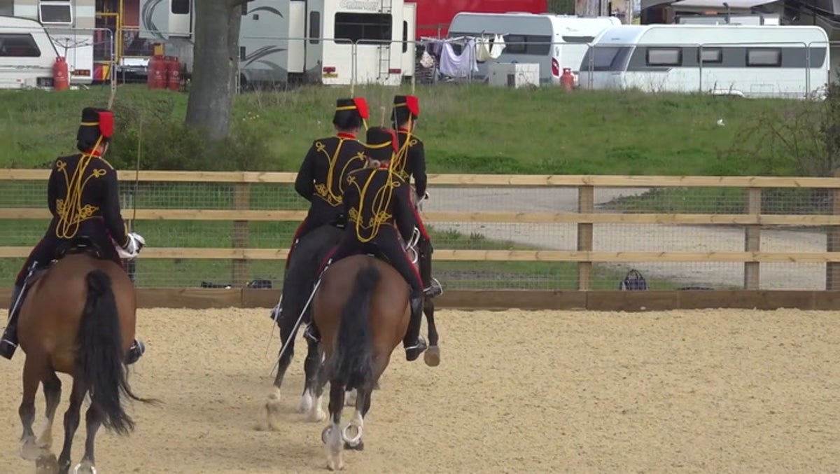 Watch: The King’s Troop rehearse for 6 May coronation