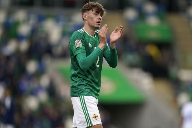 Northern Ireland international Conor Bradley, pictured, will get a chance to show Jurgen Klopp what he can do in pre-season (Niall Carson/PA)
