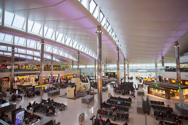 Security guards at Heathrow are set to go on strike next month (Alamy/PA)